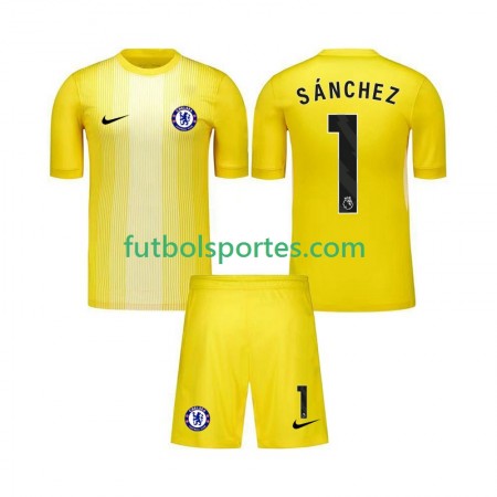 Camiseta Chelsea Robert Sanchez 1 Portero Niño Tercera Equipación 2025/2026